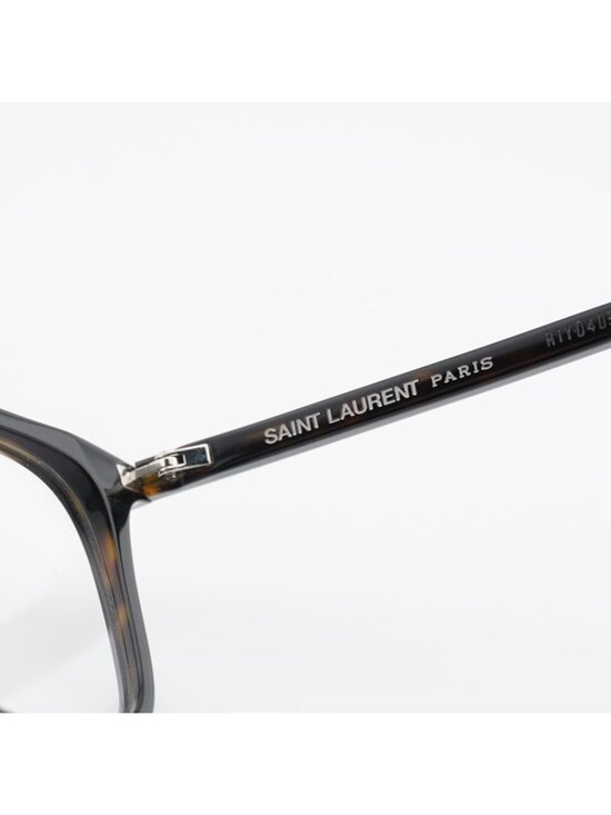 Saint Laurent SL479 002 Eyeglasses Havana 52mm Square Frame main image 10